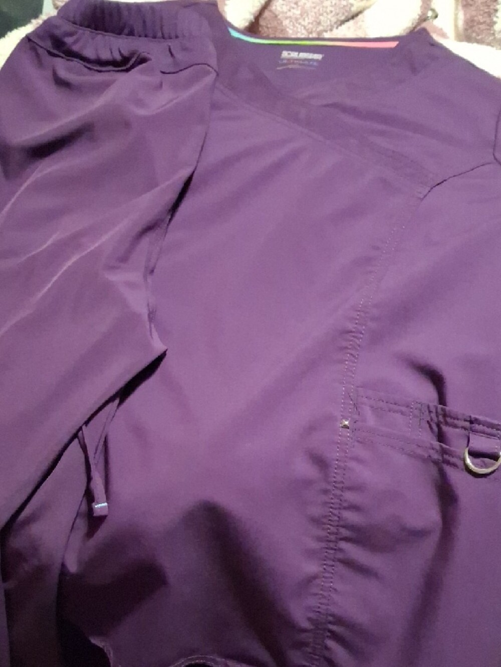 Scrubstar Purple Women's Scrub Set - Picture 5 of 5
